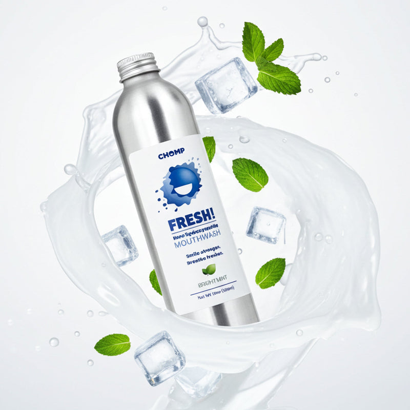 FRESH! Nano Hydroxyapatite Bright Mint Mouthwash